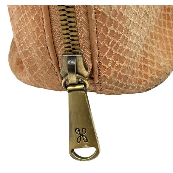 Hobo Nash Desert Tie Dye Snakeskin Embossed Leather Crossbody Limited Edition - Picture 8 of 16